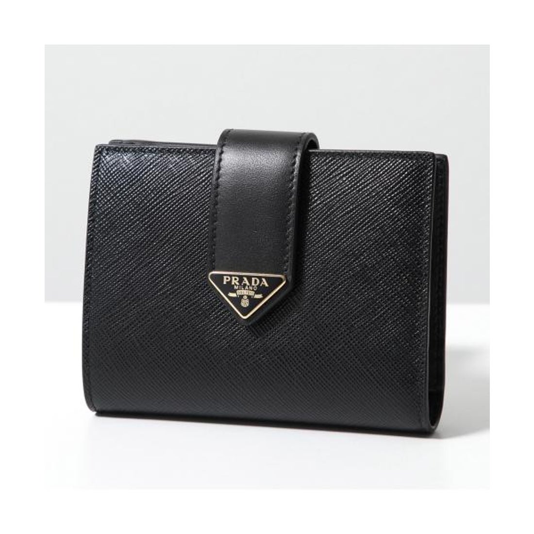 プラダ PRADA PRADA 二つ折り財布 1MV204 2DYG サフィアーノレザー