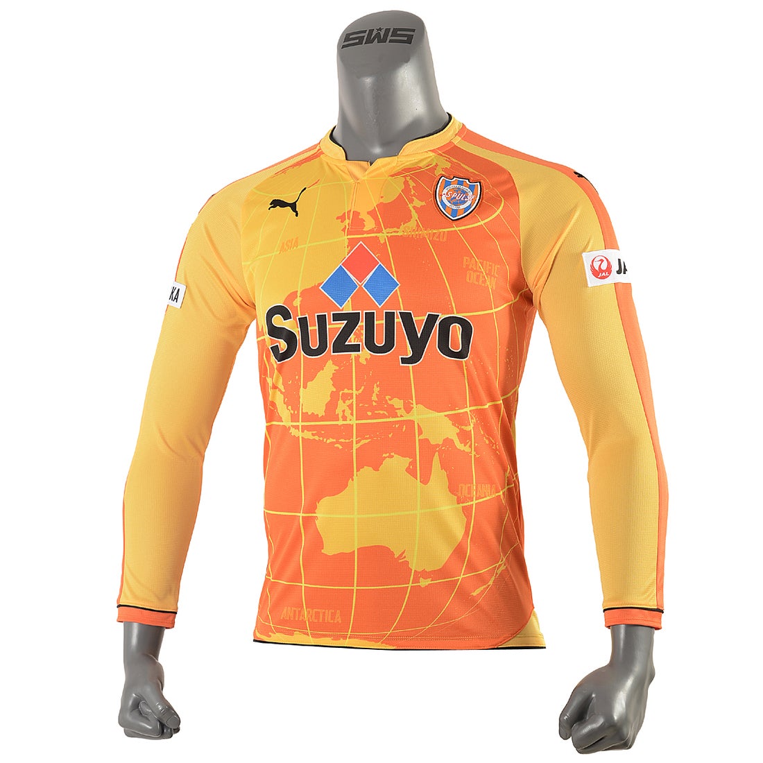 PUMA 清水エスパルス 2016 ユニフォーム ホーム 長袖 オーセンティック