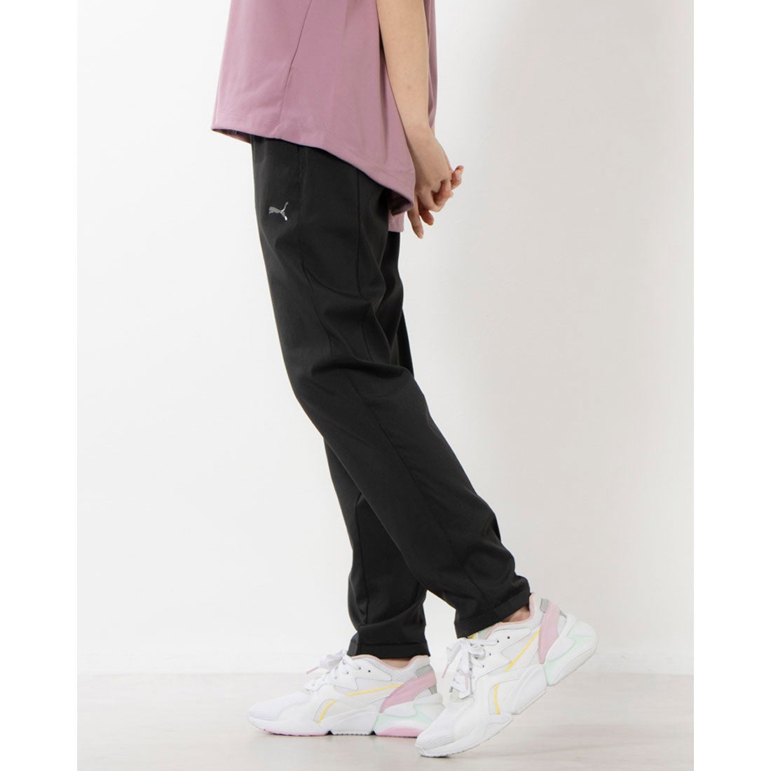 プーマ PUMA レディース フィットネス ロングパンツ STUDIO テーパード