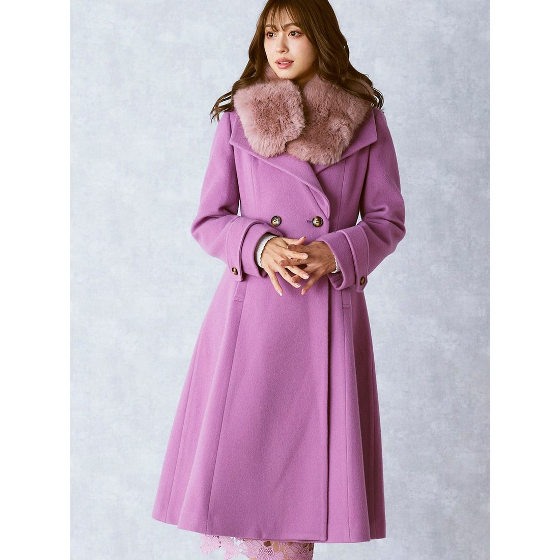 クイーンズコート QUEENS COURT プリンセスコート （パープル） -靴