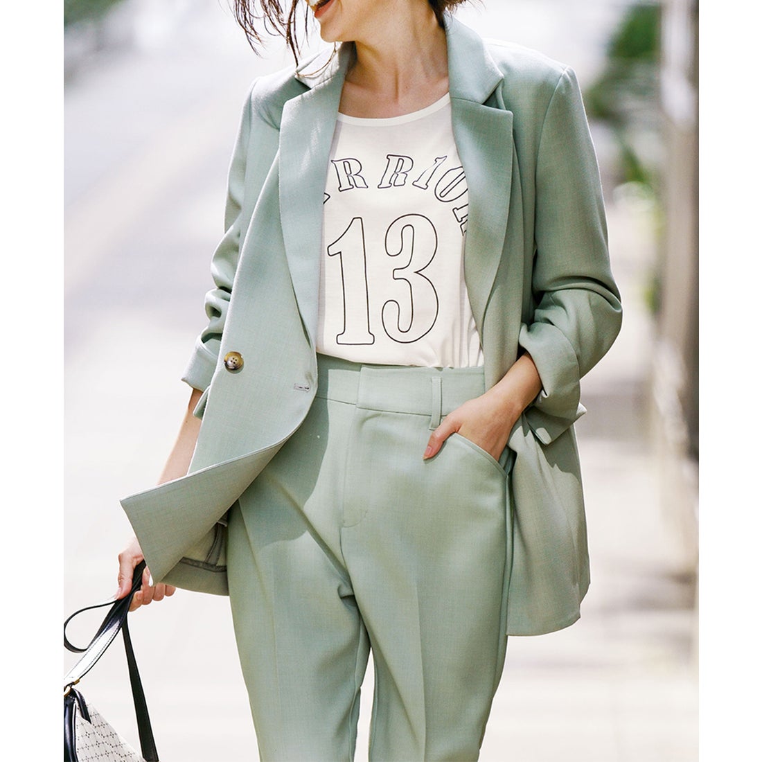 ラナン RANAN 【セットアップ対応】ダブルテーラードジャケット