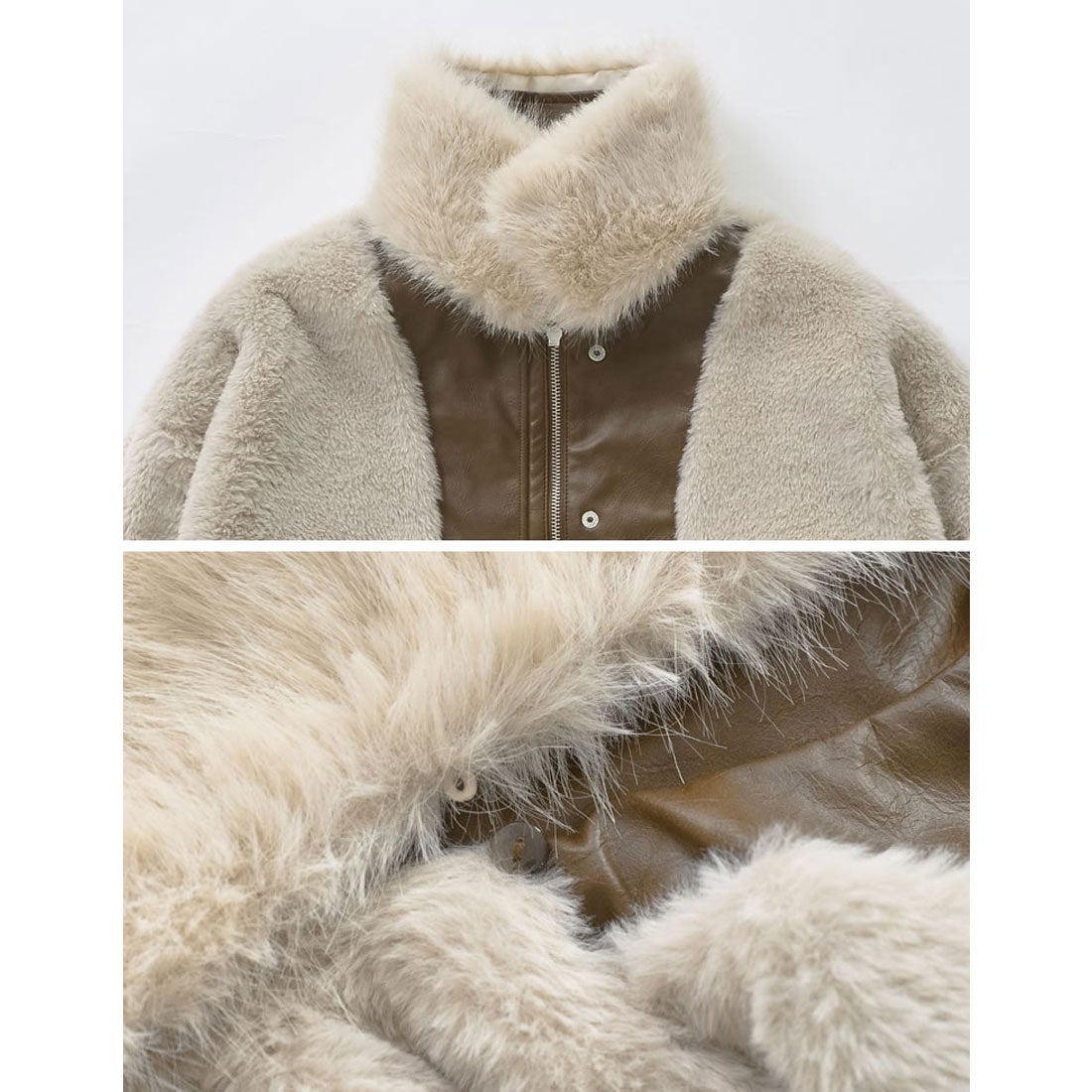 Re:EDIT [2024-25 WINTER COLLECTION]2WAYヴィンテージライクファー付