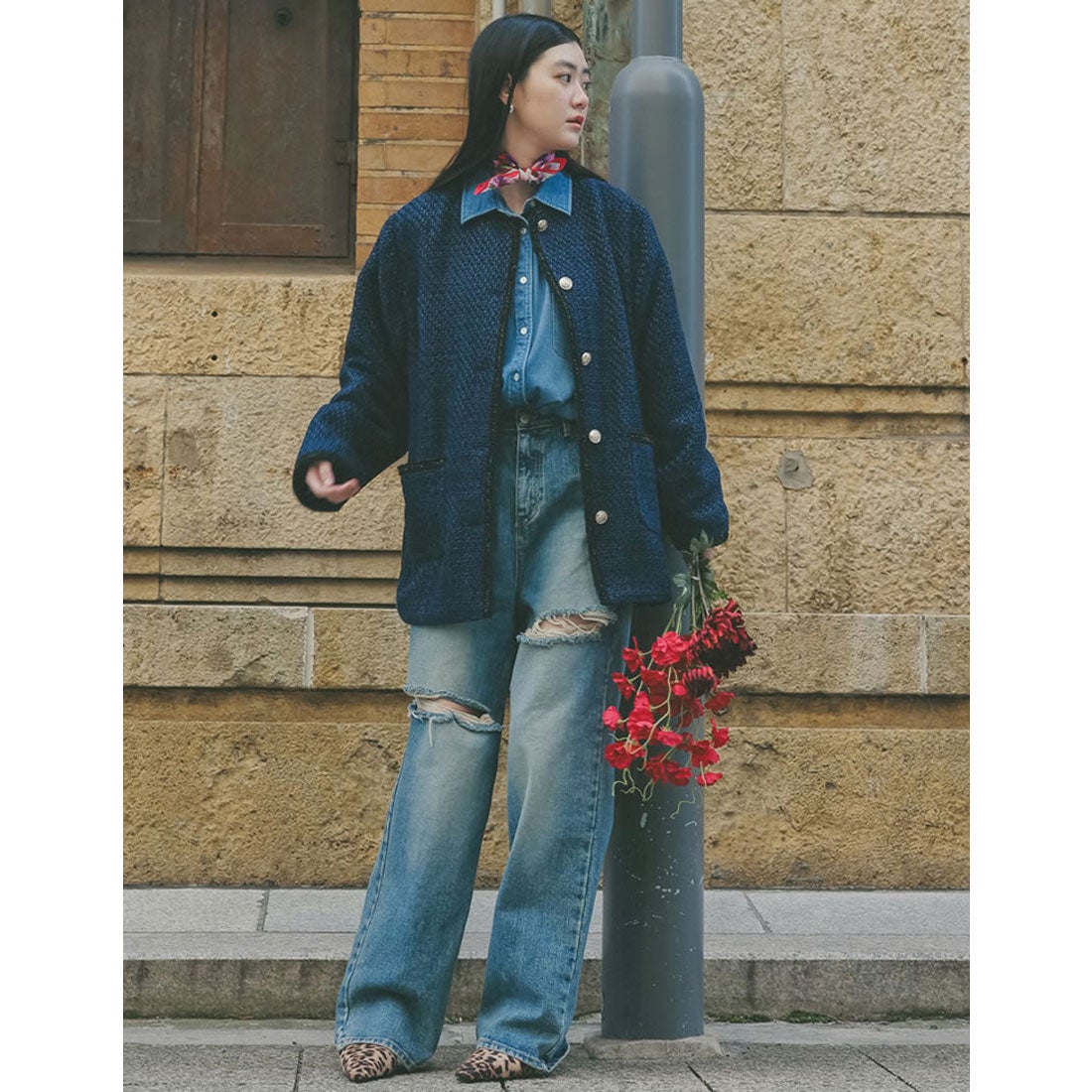 リエディ Re:EDIT [2025SS COLLECTION][入卒式 セレモニー]オーバー