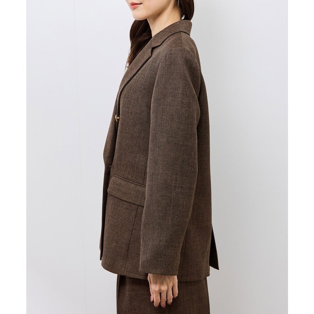 ロペピクニック ROPE' PICNIC スリートーンツイードジャケット