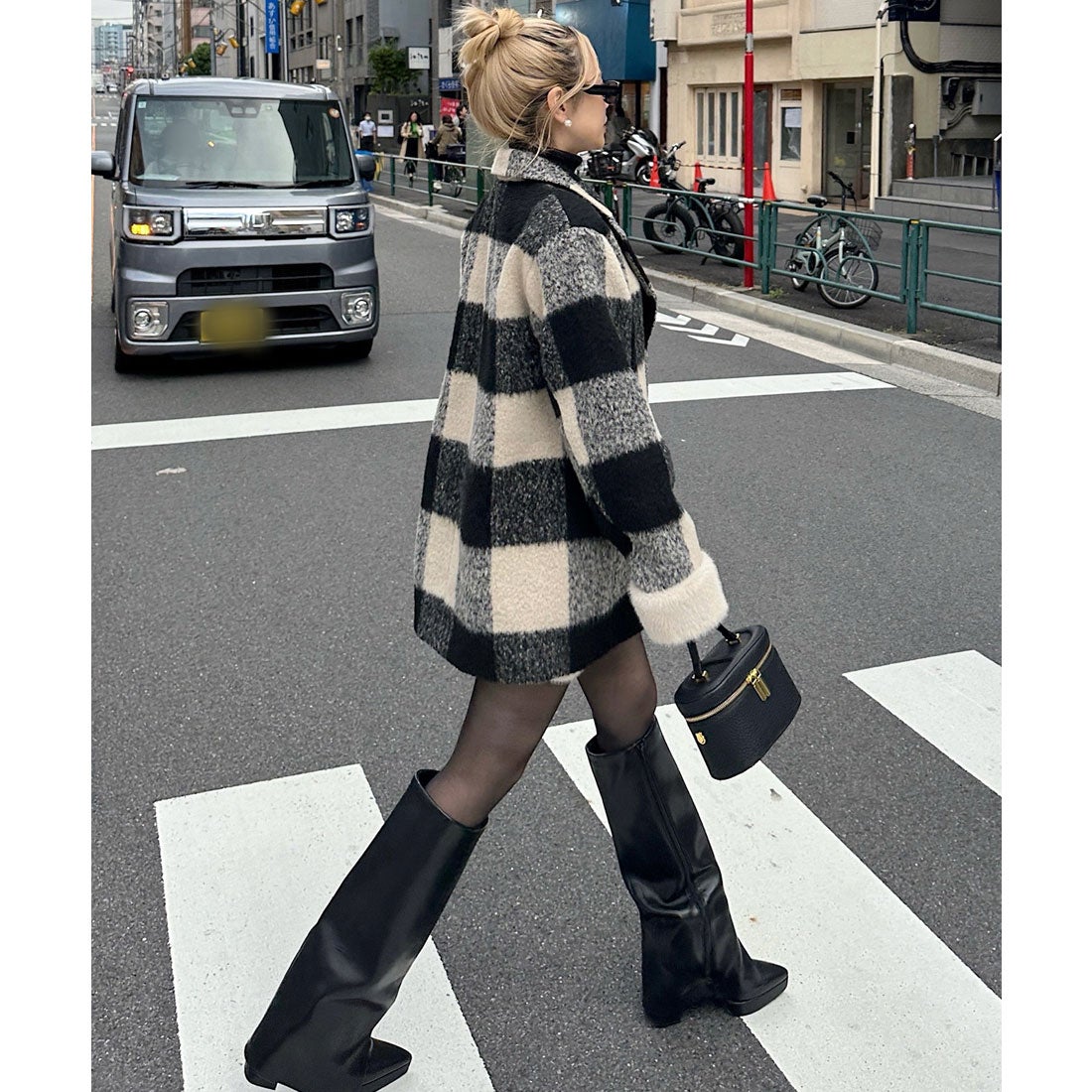 ロイヤルパーティー ROYAL PARTY ファー付テーラージャケットコート