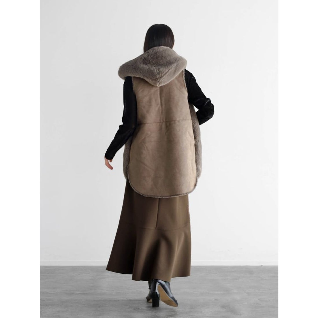 ラディエイト RADIATE フーデッドファーベスト - RADIATE limited