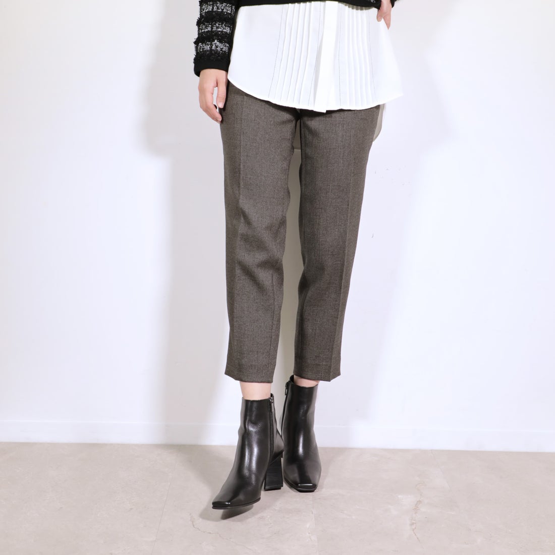 ラボ キゴシ ワークス RABOKIGOSHI works 7cm本革スクエアトウショート