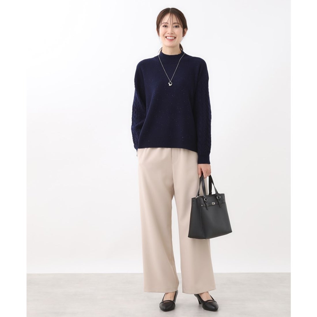 リフレクト Reflect 【一枚着で着映え◎／ゆったりシルエット】ラメ