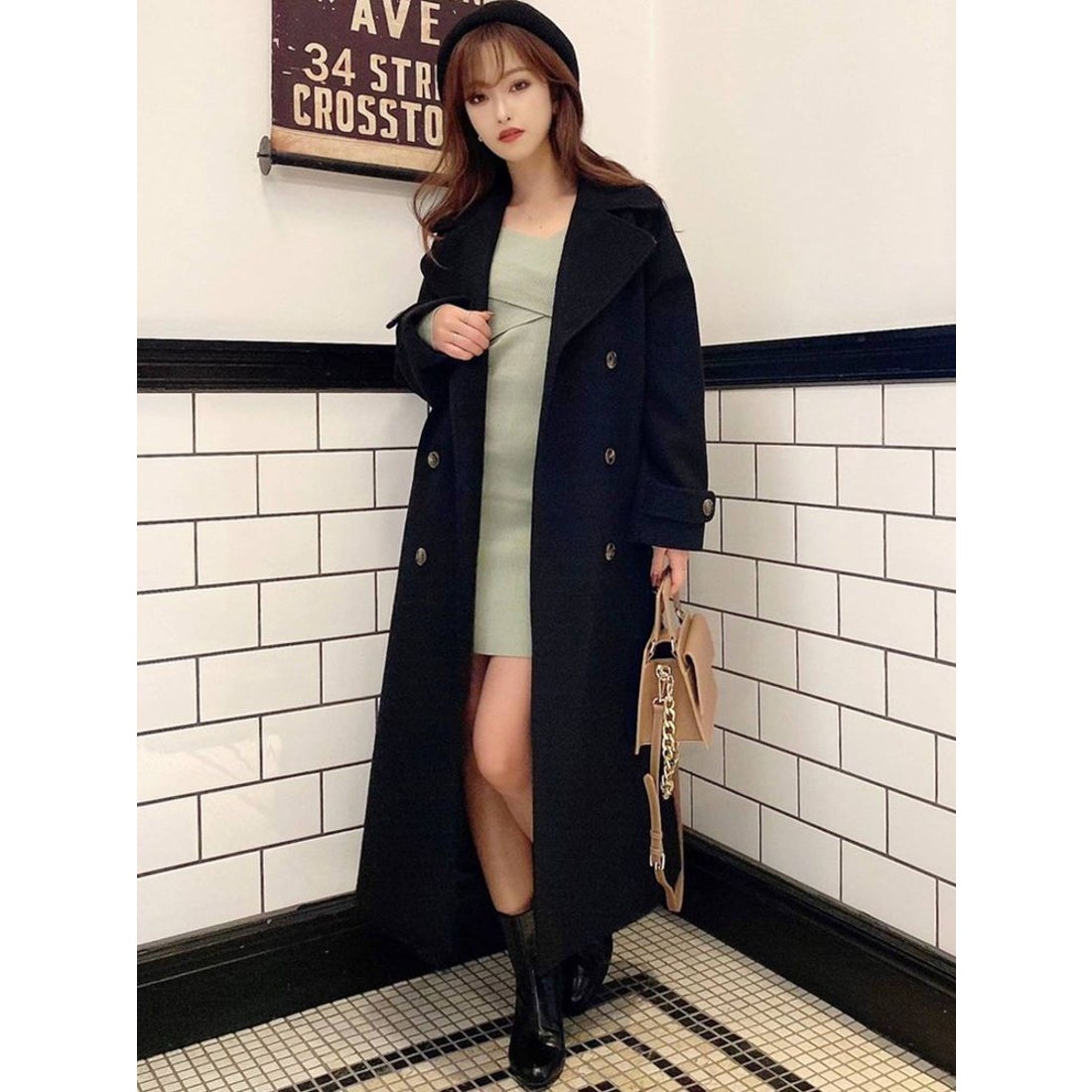 RESEXXY カラートレンチコート（ベージュ） -ファッション通販 FASHION