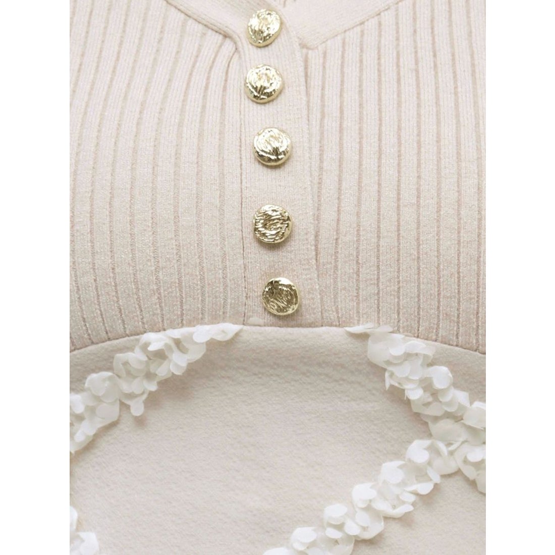 リゼクシー RESEXXY ドッキングフレアミニニットワンピース