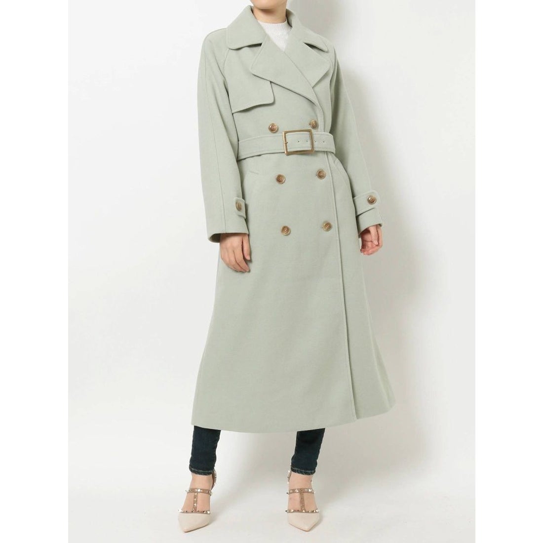 RESEXXY カラートレンチコート（グレー） -ファッション通販 FASHION