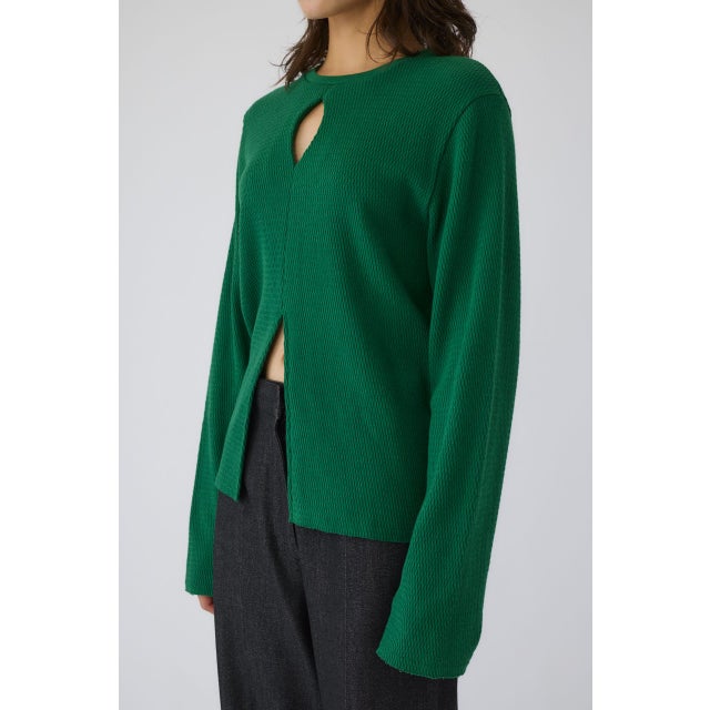 RIM.ARK Different surfaces knit CD BRN -ファッション通販 FASHION