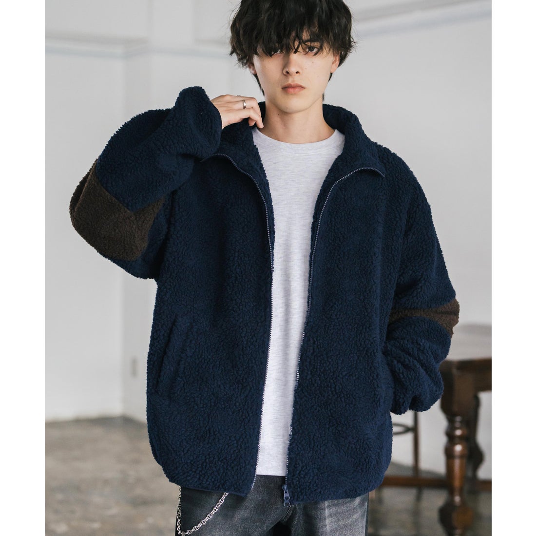 ロッキーモンロー Rocky Monroe ボアブルゾン フリースジャケット