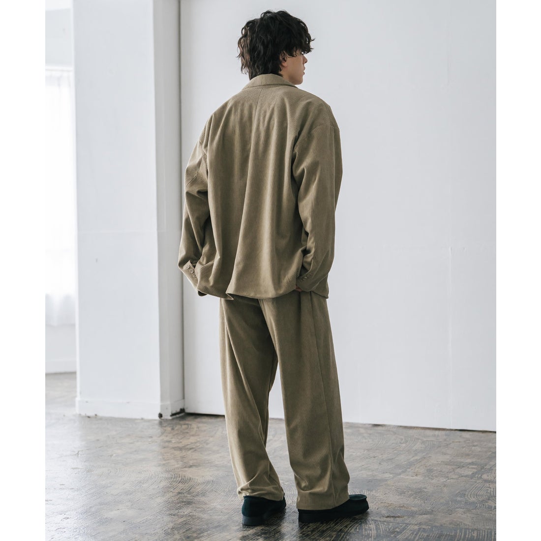 ロッキーモンロー Rocky Monroe セットアップ コーデュロイ 中太コール