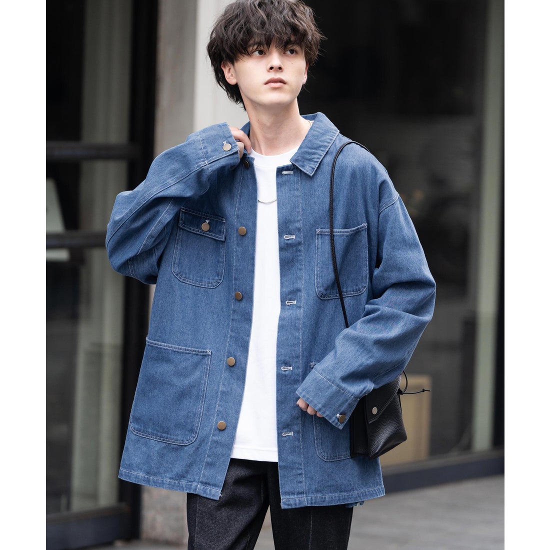 ロッキーモンロー Rocky Monroe カバーオール デニム ワークジャケット