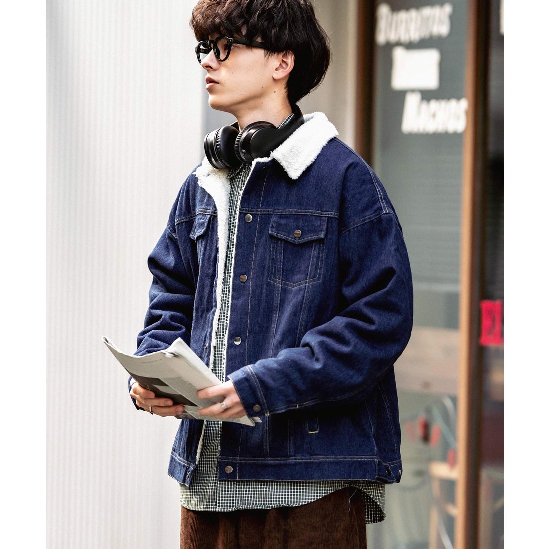 ロッキーモンロー Rocky Monroe デニムジャケット Gジャン 3rd 裏ボア