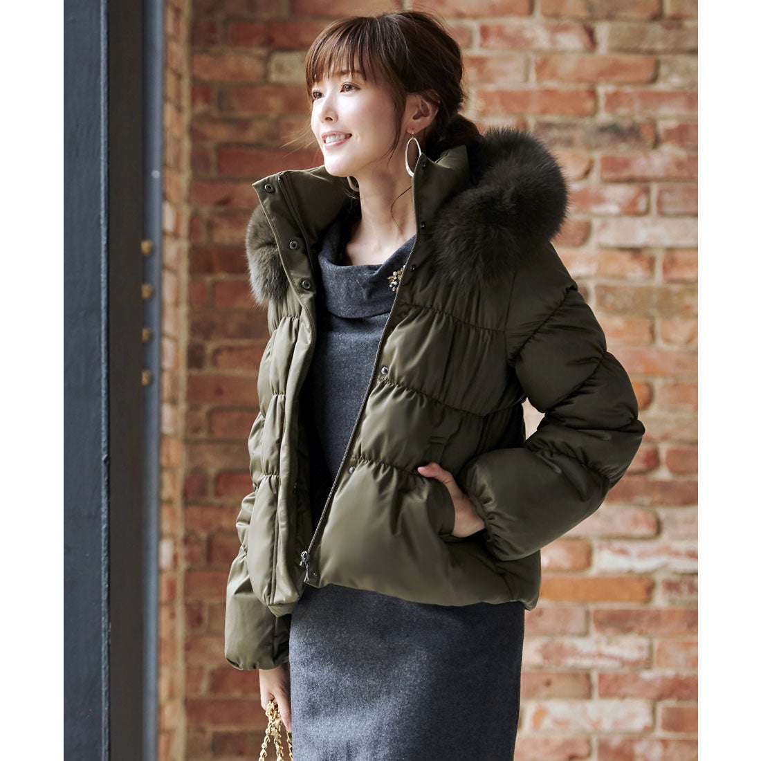 ルイルエブティック RUIRUE BOUTIQUE フォックスファーシャーリング