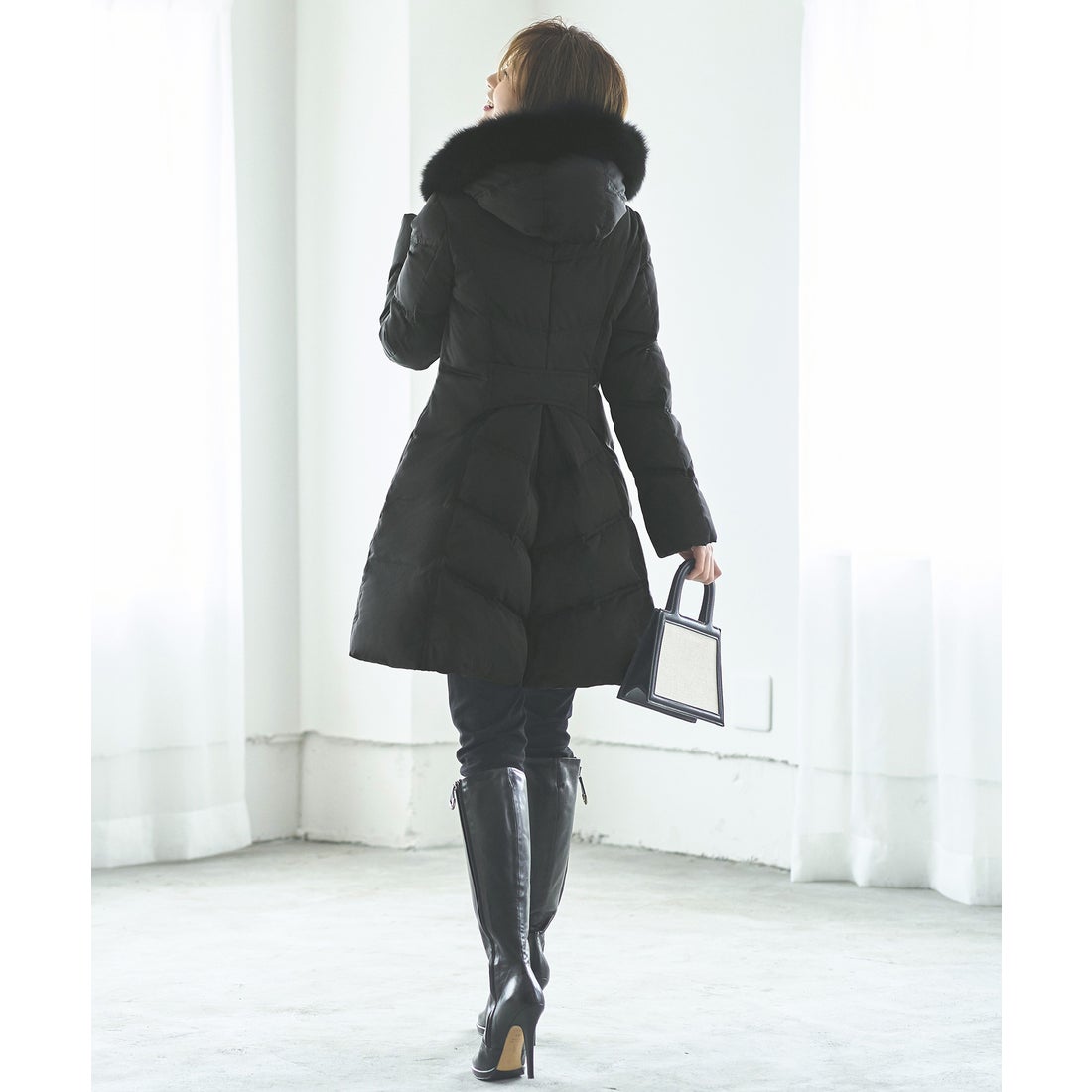 ルイルエブティック RUIRUE BOUTIQUE フォックスファーバッスル