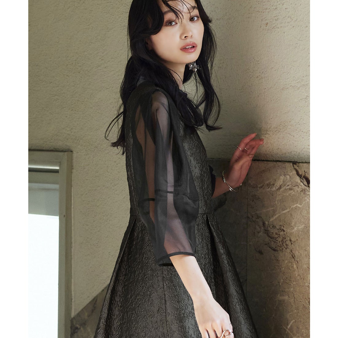 ルイルエブティック RUIRUE BOUTIQUE 【オケージョン対応】シアー