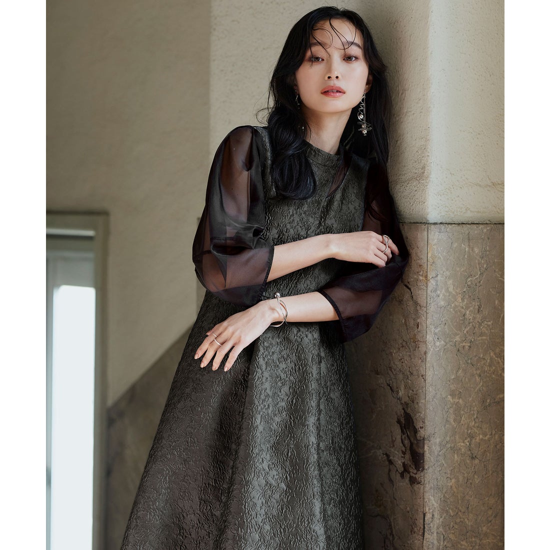 ルイルエブティック RUIRUE BOUTIQUE 【オケージョン対応】シアー