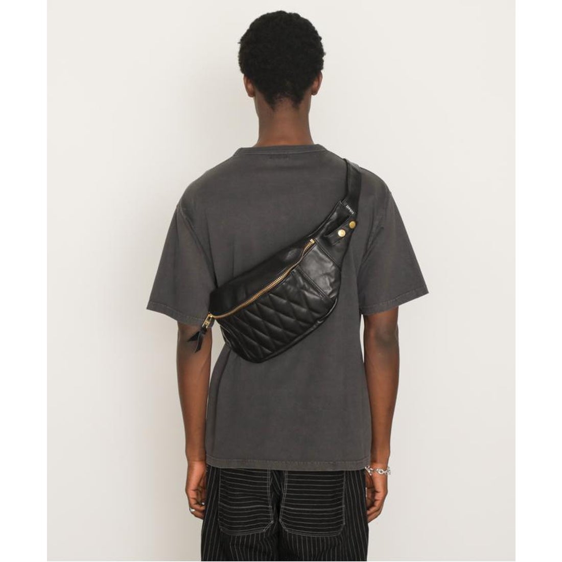 ショット Schott PADDED BODY BAG/ボディバッグ （ブラック1