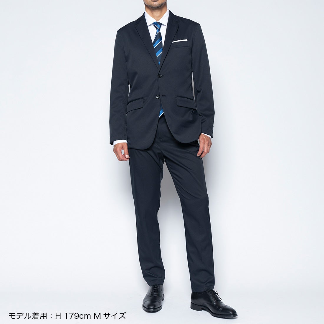 Bizテーラードジャケット （ダークネイビー） -WWSワークウェアスーツ