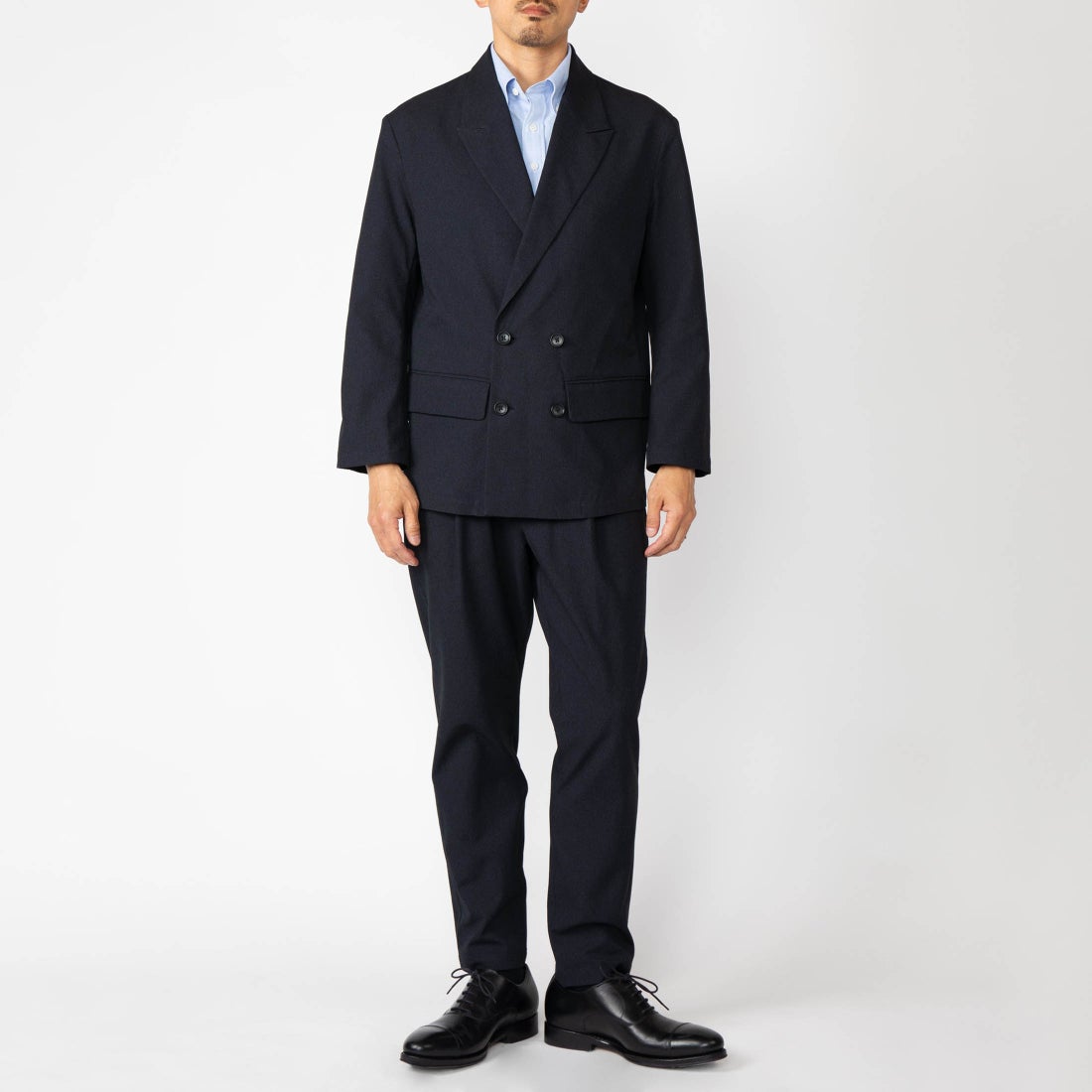 クールワンタックテーパードパンツ （ビターダークネイビー） -WWS