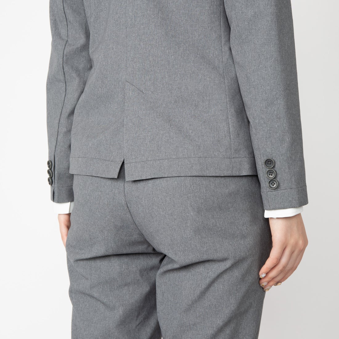 クールテーラードジャケット （ビターグレー） -WWSワークウェアスーツ