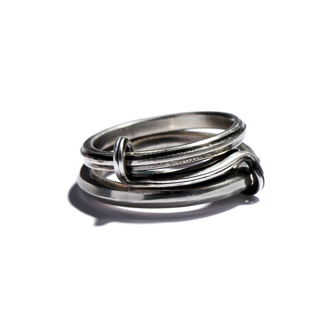 WERKSTATT:MUNCHEN connected ring long link （silver） - Osaka