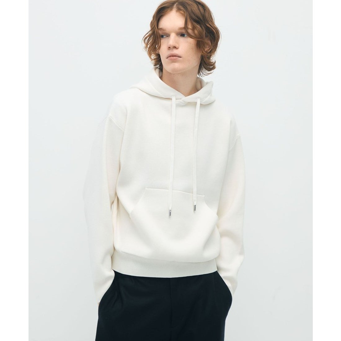 キャバン CABaN CABaN コットンカシミヤ パーカ （15 グレー