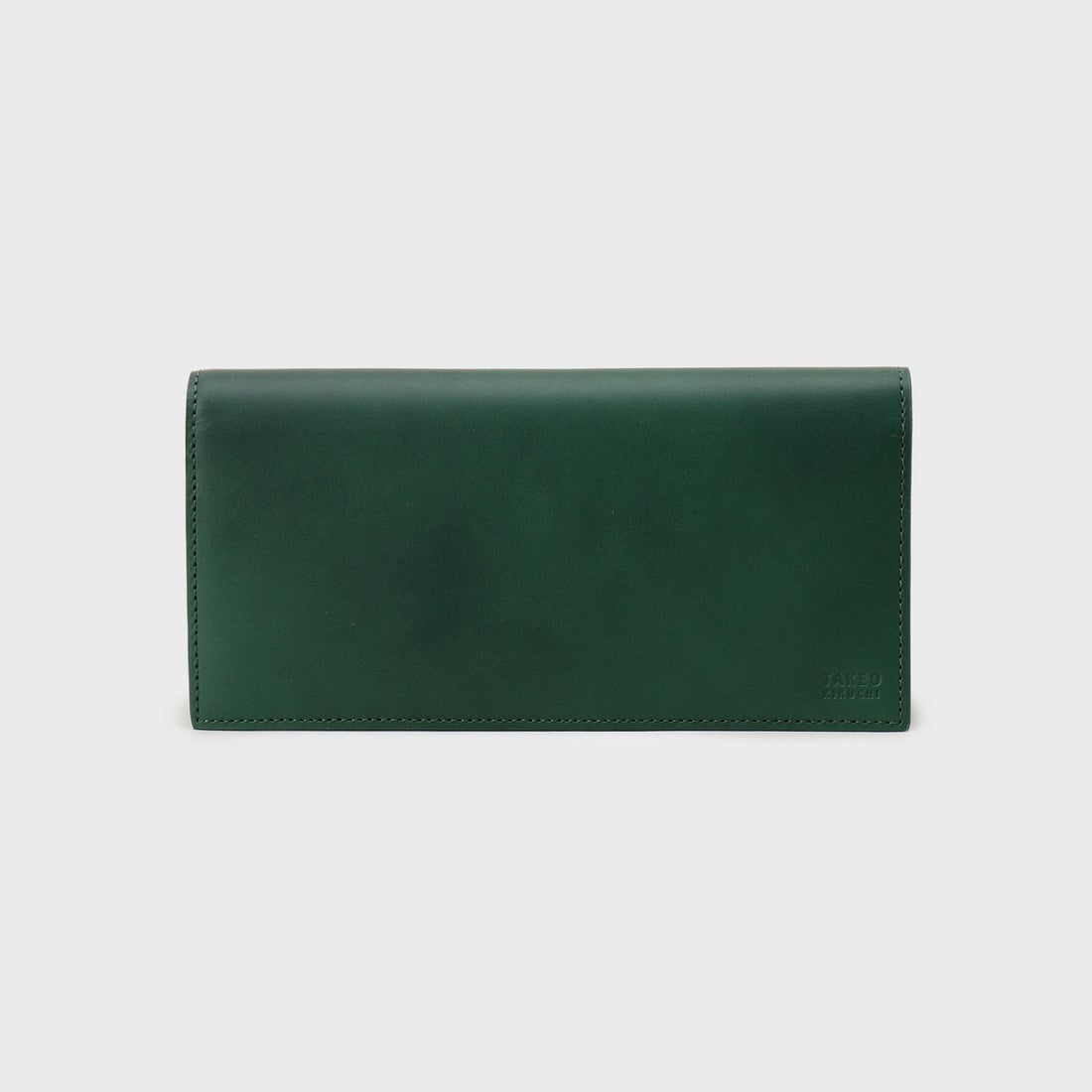 タケオキクチ TAKEO KIKUCHI アンティーク調レザー 2つ折り長財布