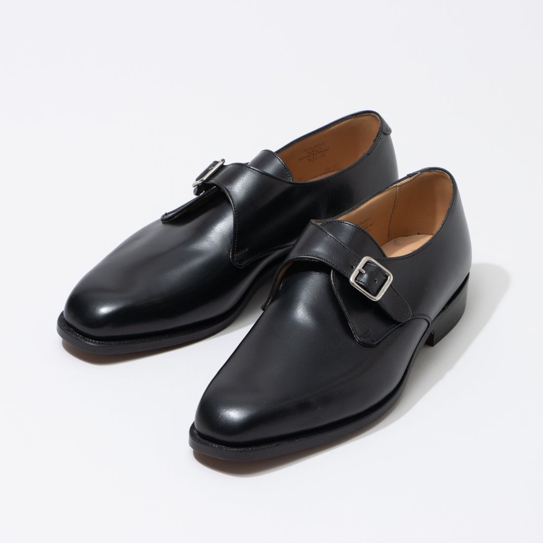 トリッカーズ Tricker's シングルモンクストラップ 6141（BLACK） -靴