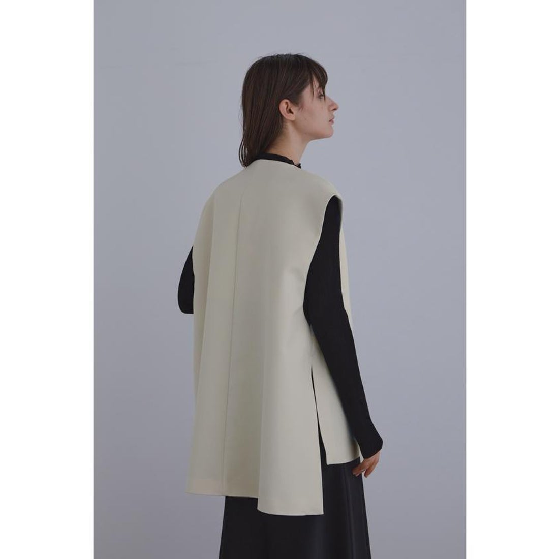 ル フィル LE PHIL マトラッセトリプルクロスジレ （ブラック