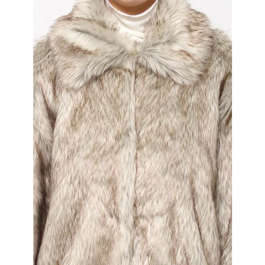 アングリッド Ungrid ボリュームデザインファーコート （ミックス