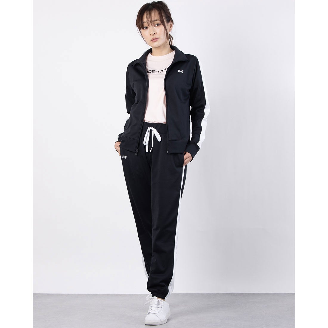 アンダーアーマー UNDER ARMOUR レディース ジャージ上下セット UA