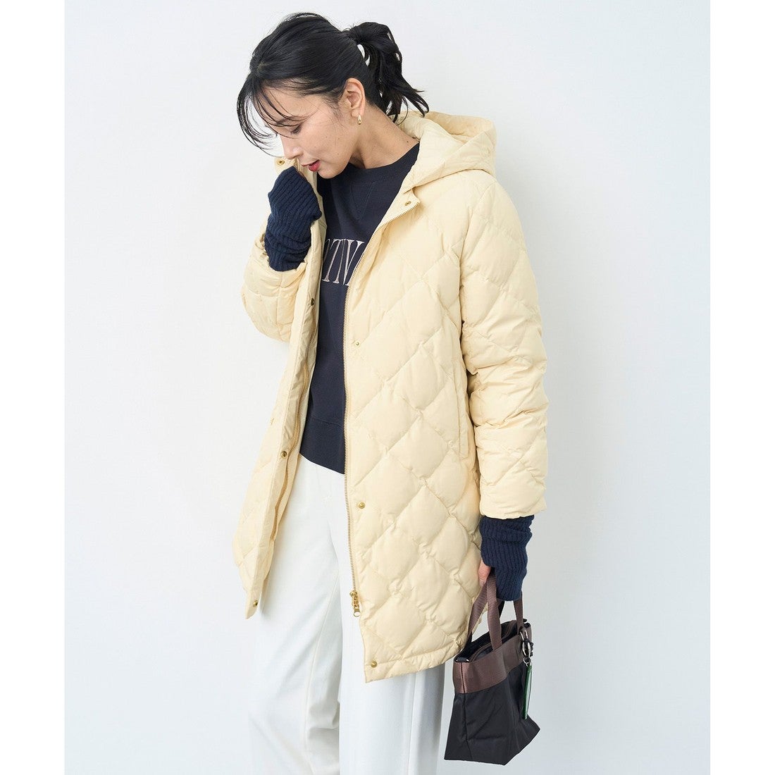 UNFILO 【TAION×UNFILO 】2WAY キルティングダウン （【NEW】ライト