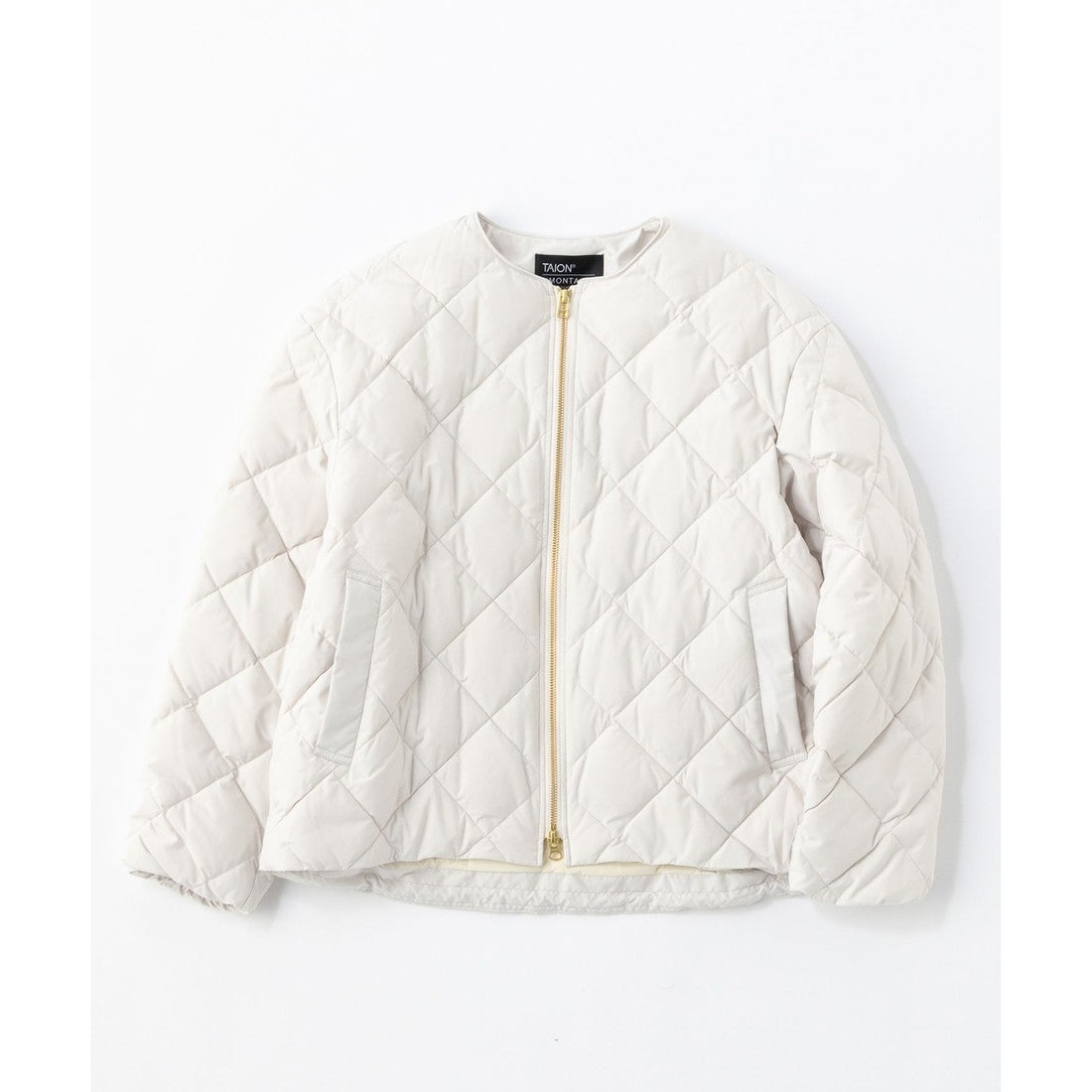 UNFILO 【TAION×UNFILO】キルティングダウン ショート丈ブルゾン