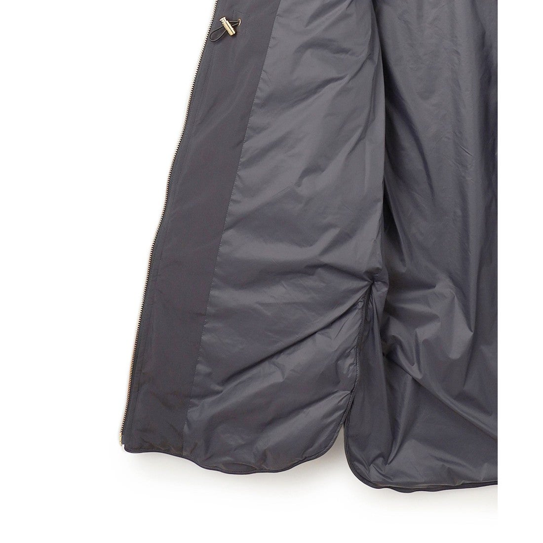 UNFILO L 【TAION×UNFILO 】フード付きジレ （アイボリー） -靴