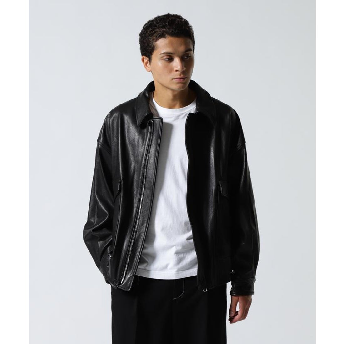 ガーデン GARDEN YOKE/ヨーク/Leather Flight Jacket/YK25FW01017B