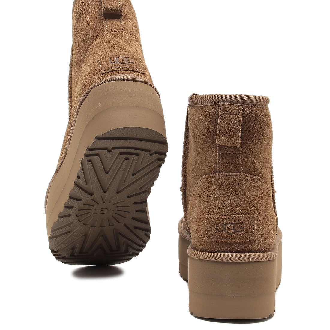 アグ UGG ブーツ クラッシックミニプラットホーム ムートンブーツ 厚底