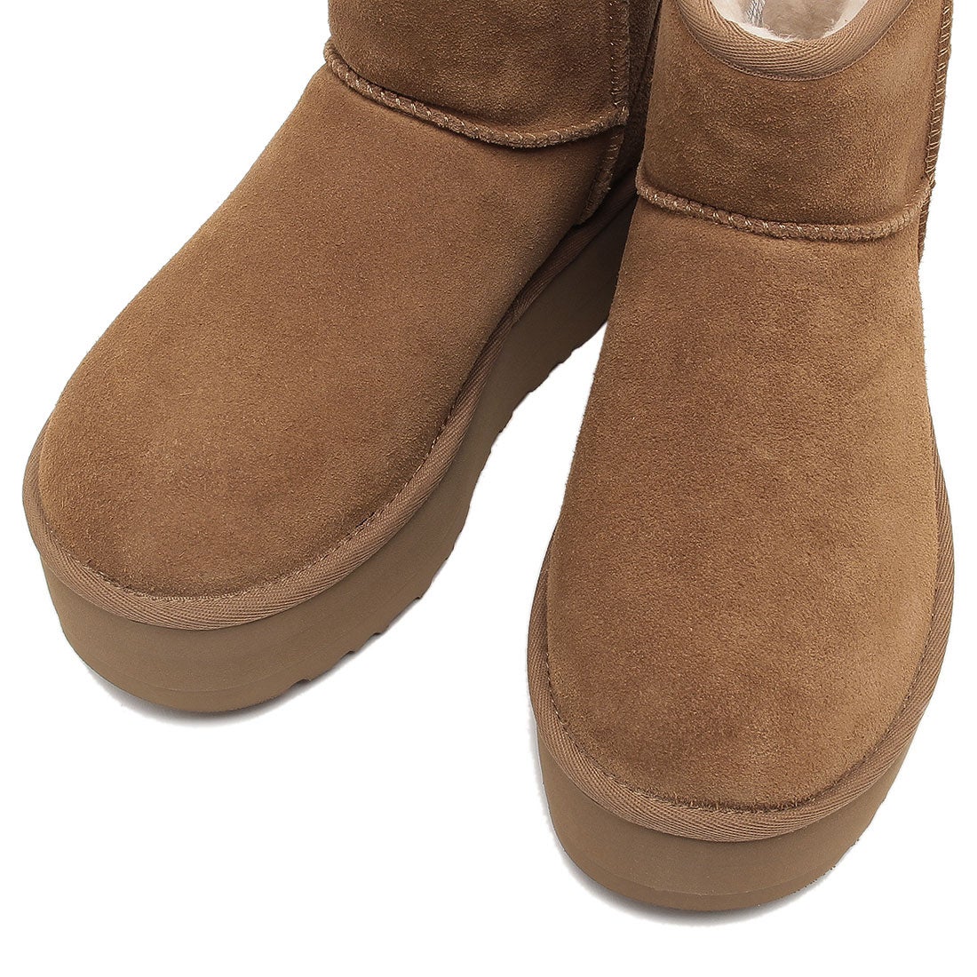 アグ UGG ブーツ クラッシックミニプラットホーム ムートンブーツ 厚底