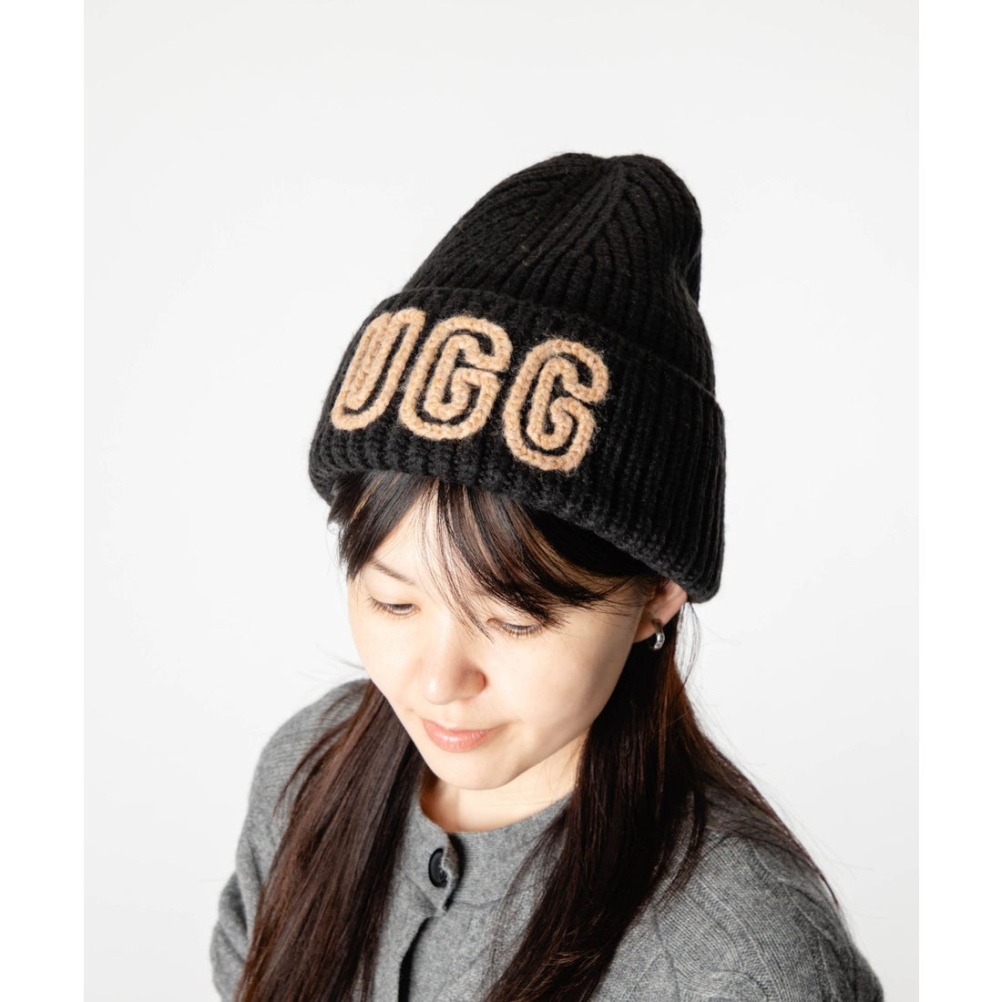 アグ UGG アグ UGG WOMEN'S CHUNKY CRAFTED RIB BEANIE チャンキー