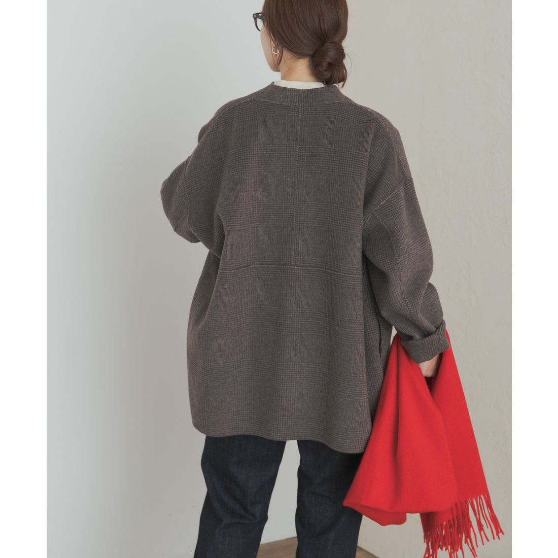 アーバンリサーチ ドアーズ URBAN RESEARCH DOORS ウールリバーミドル