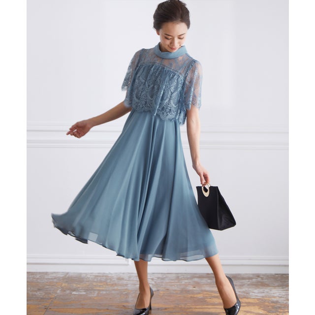 レジャ Leja 2WAYオフショルダーパフスリーブバリエマーメイド