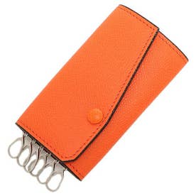 ヴァレクストラ Valextra キーケース オレンジ メンズ レディース