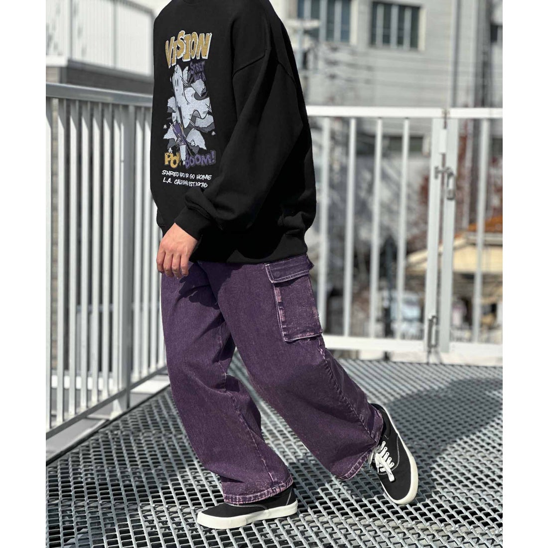 ヴィジョン ストリート ウェア VISION STREET WEAR カラーデニムカーゴ