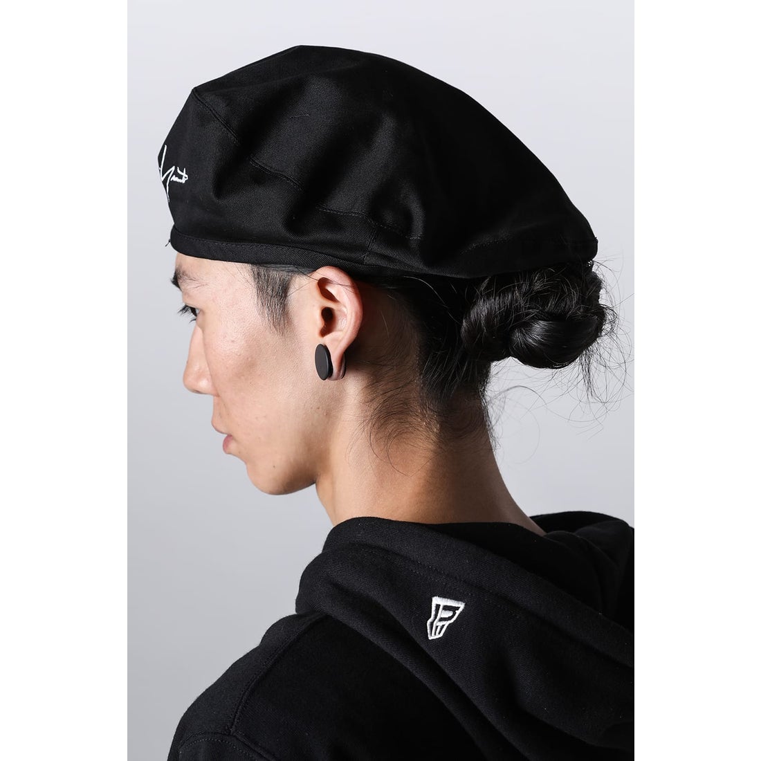 Yohji Yamamoto POUR HOMME BERET YY LOGO （Black） 通販 大阪/京都