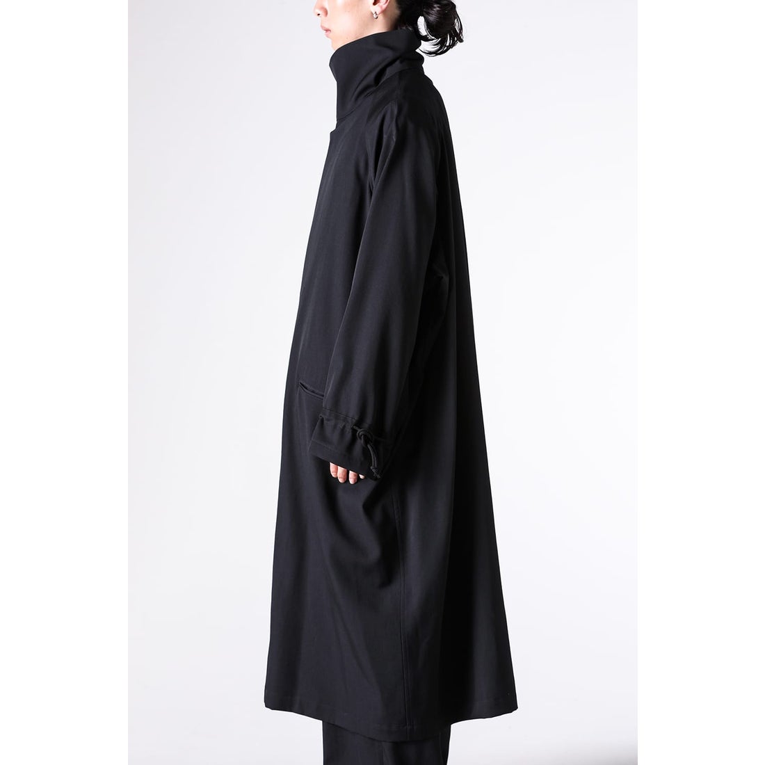Yohji Yamamoto POUR HOMME Cross Zipper Coat （Black） - Osaka