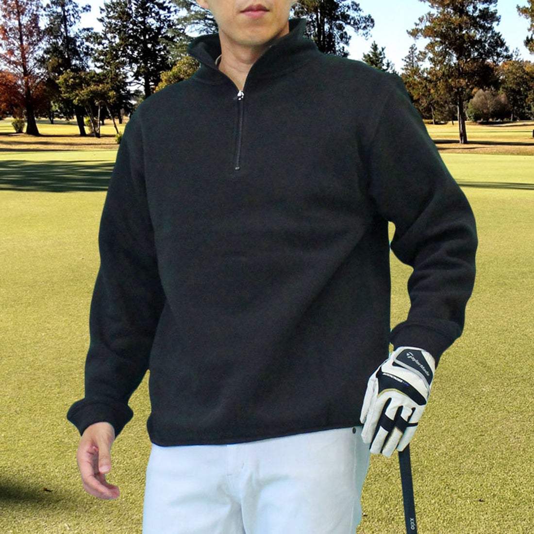 トップイズム TopIsm ゴルフウェア メンズ ゴルフ トレーナー 裏起毛