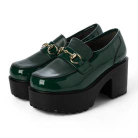 厚底ローファー （グリーン） -YOSUKE U・S・A 公式